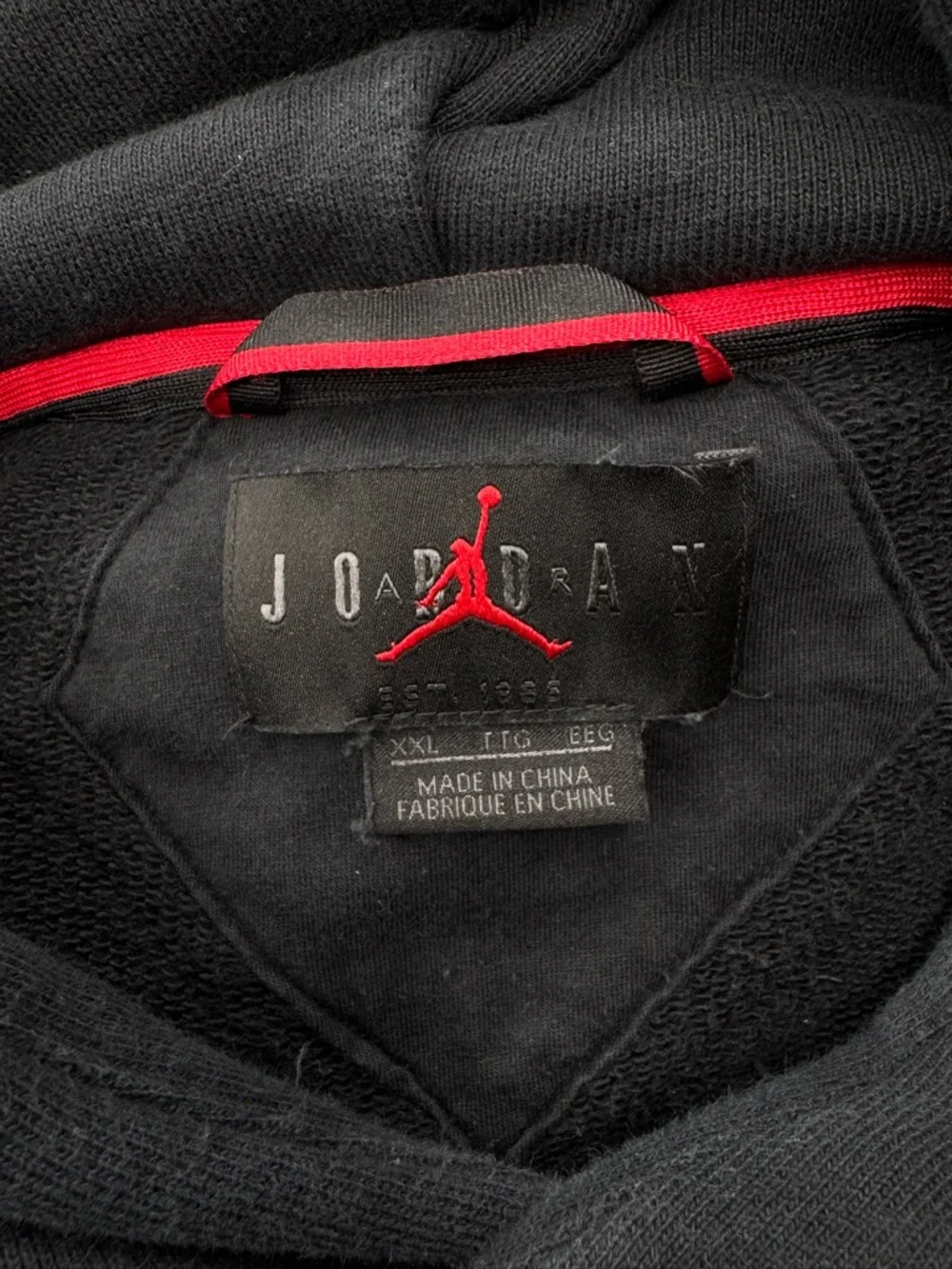 Nike Jordan Men’s Black Cat Hoodie 2XL Pullover Heavyweight AV2933